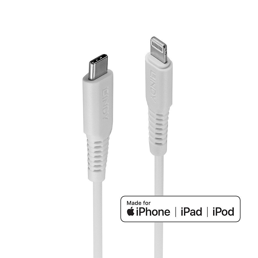 Lindy Lightning-Kabel - 24 pin USB-C männlich zu Lightning männlich