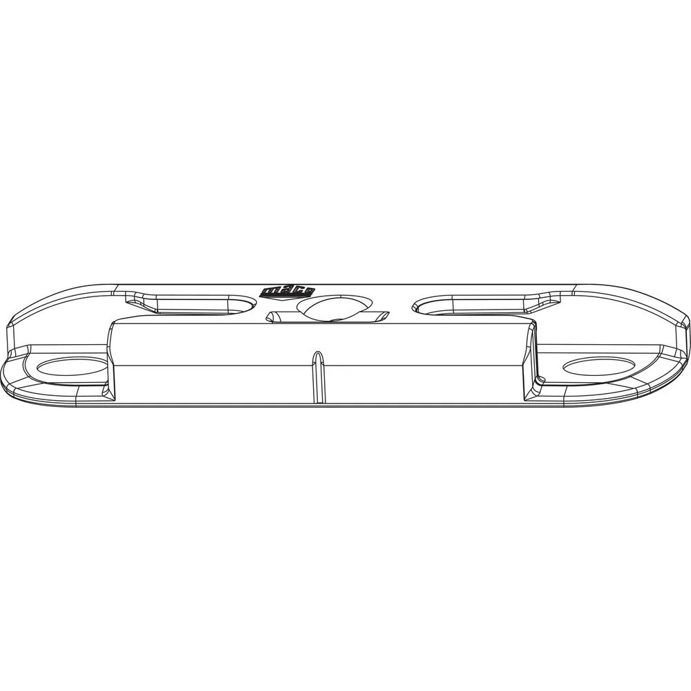 MACO Schließteil iS Design 12L Eurofalz 30mm 13V silber