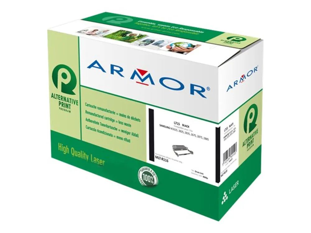 Armor Schwarz - kompatibel - wiederaufbereitet - Tonerpatrone (Alternative zu: Samsung MLT-R116)
