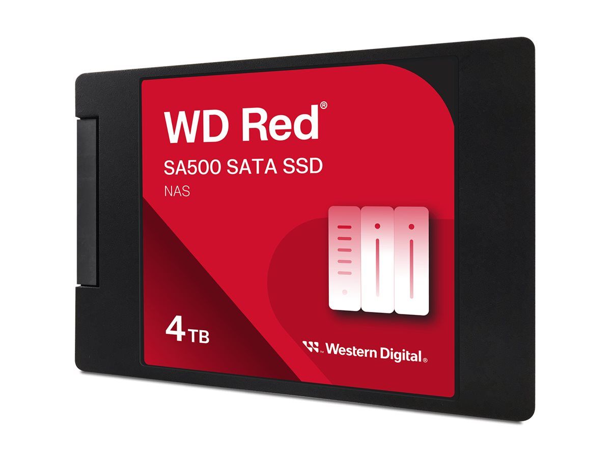 WD Red SA500 WDS400T2R0A - SSD - 4 TB - intern - 2.5" (6.4 cm)