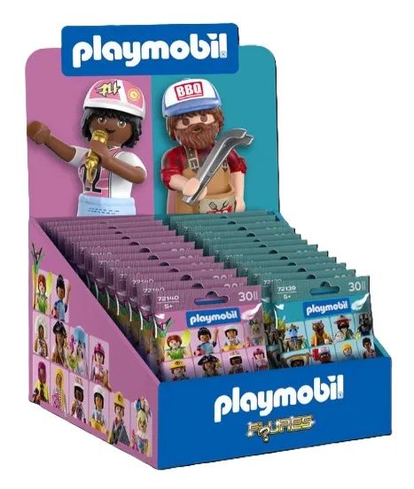 Playmobil Figures Thekendisplay (Serie 30) - Mix 12/12