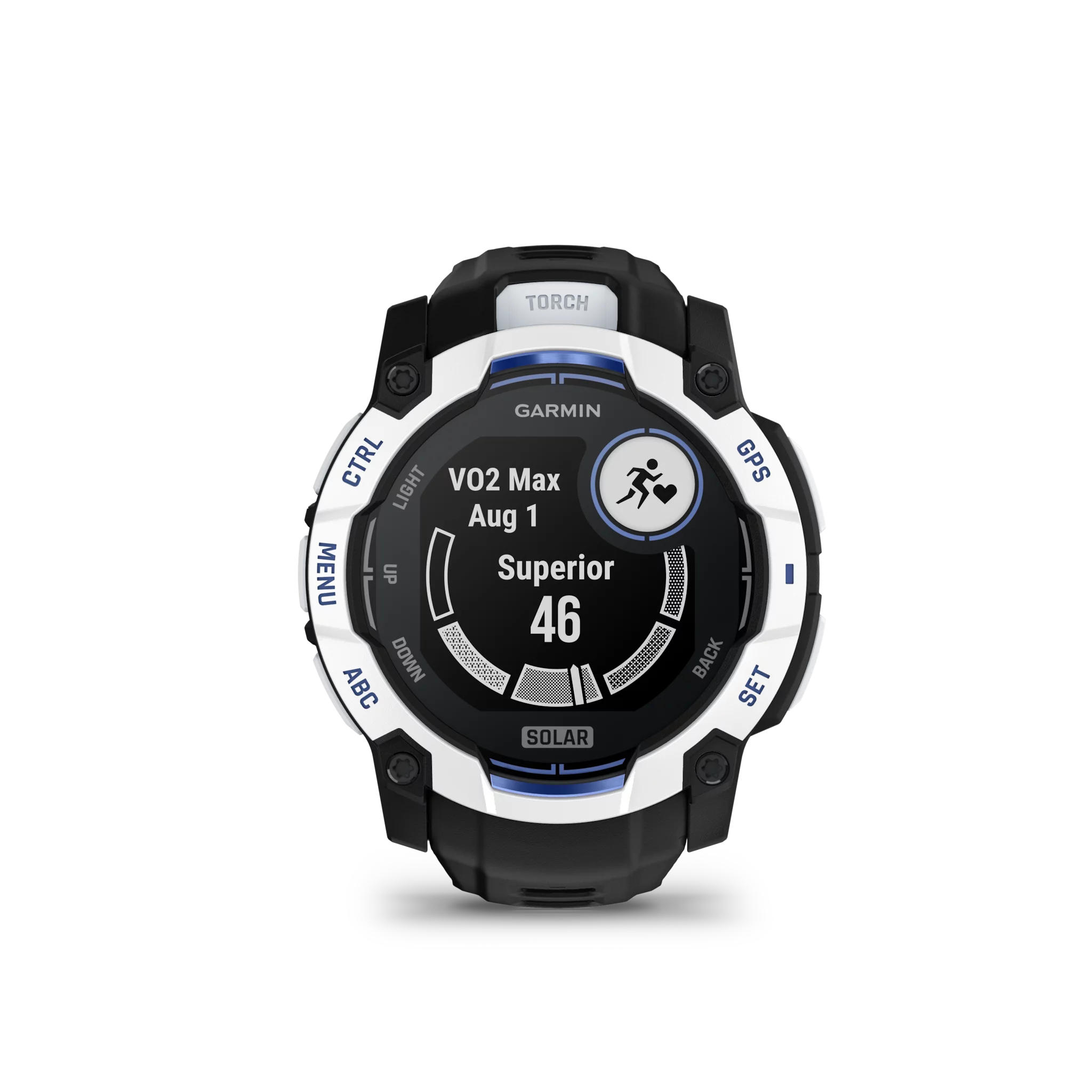 Garmin Instinct 3,50mm,Solar,Whitestone mit Black Band,WW