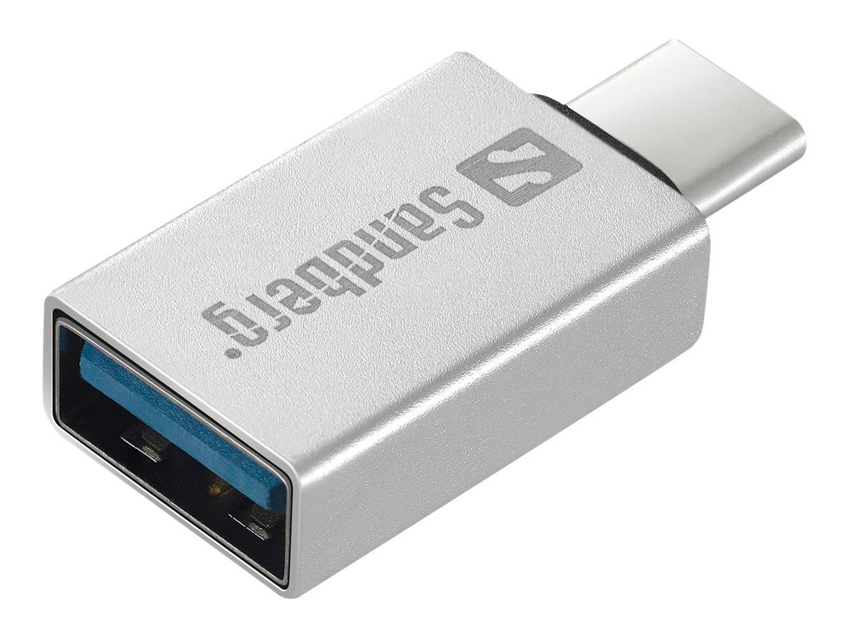 SANDBERG USB-Adapter - 24 pin USB-C (M) zu USB Typ A (W)