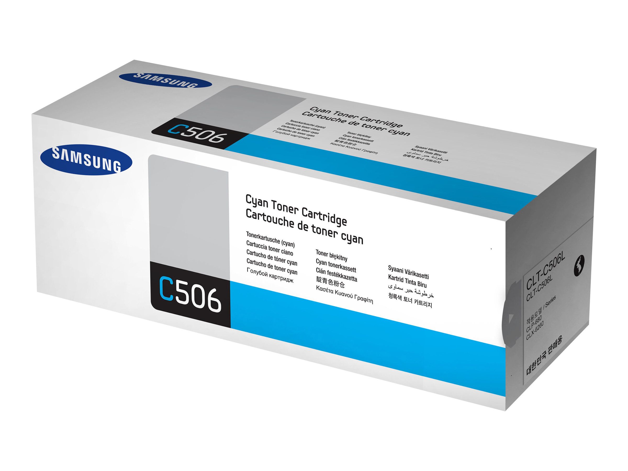 Samsung CLT-C506L - Hohe Ergiebigkeit - Cyan - Original - Tonerpatrone (SU038A)