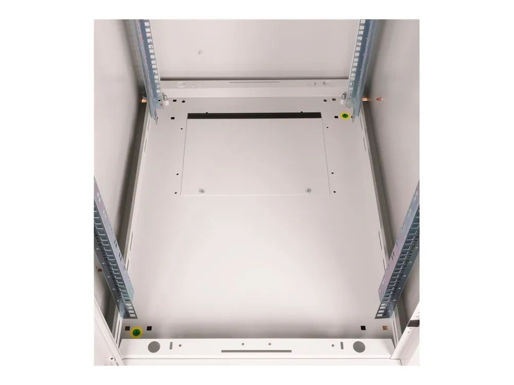 ROLINE Basic - Schrank Netzwerkschrank - Glas Tür, 600x800 BxT - RAL 7035, Hellgrau - 42HE - 48.3 cm (19")