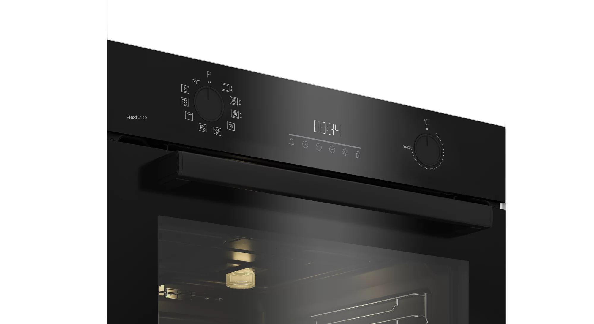 Beko BBIM17300BMPEF Multifunktionsbackofen mit Pyrolyse, Black