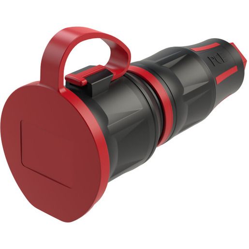 PCE VOLLGUMMI KUPPLUNG 2/16A IP44 / 25711-SR
