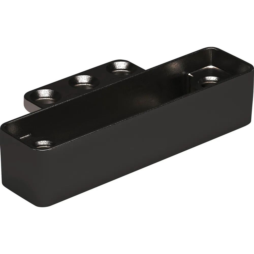 ITALIANA FERRAMENTA Bremsklappenhalter KIARO Alurahmen-Adapter, vern. schwarz