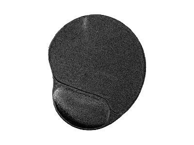 Gembird MP-GEL-BLACK - Mauspad mit Handgelenkpolsterkissen