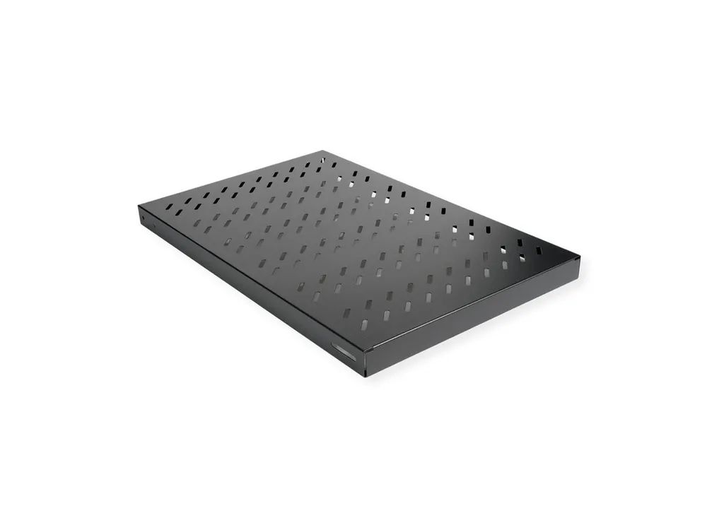 ROLINE Rack - Regal - 700 mm tief, Tragfähigkeit 50 kg - RAL 9005, Jet Black - 1U - 48.3 cm (19")
