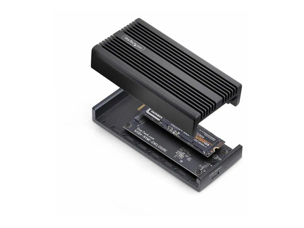 StarTech.com Speichergehäuse - 1 Schächte (PCIe 4.0 x 4 (NVMe))