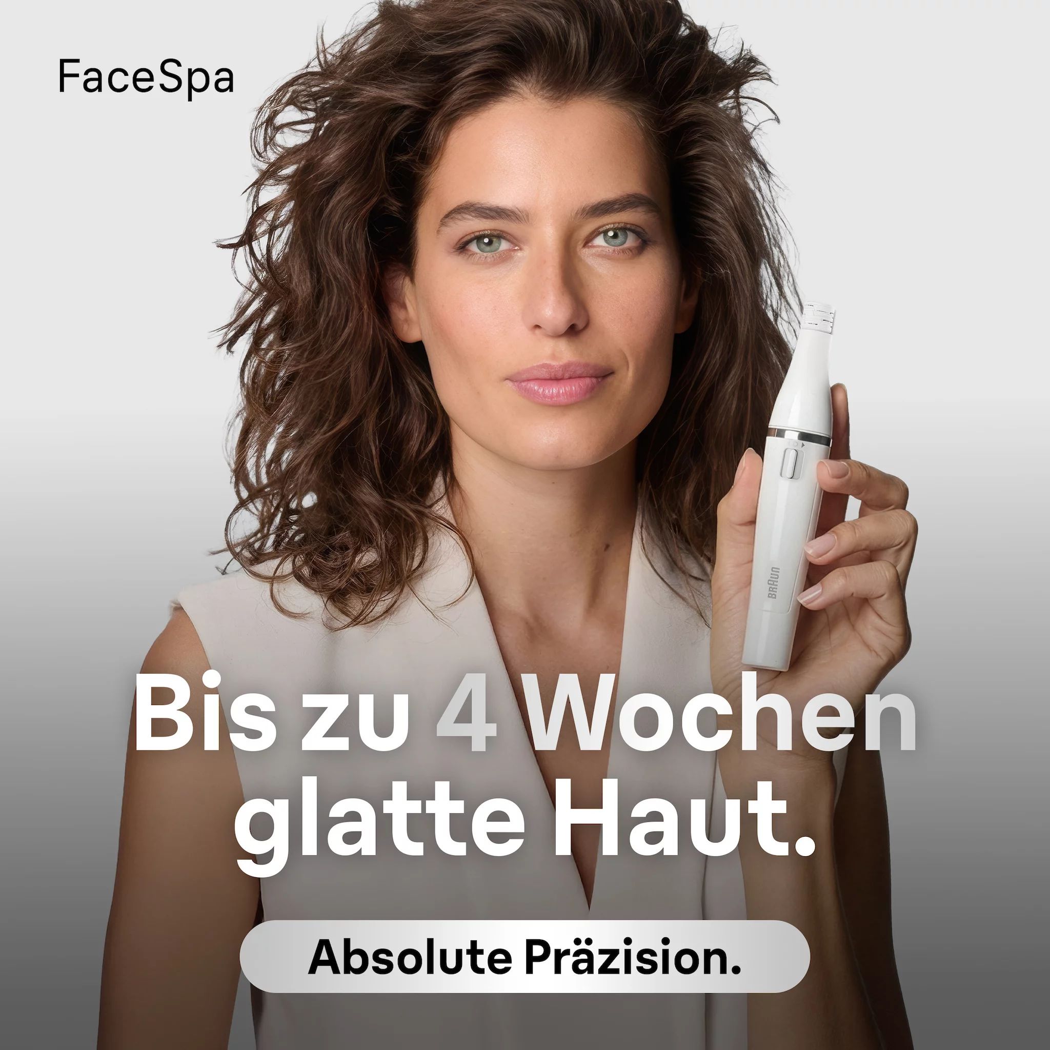 Braun Face 810 Gesichtsreinigungsbürste und -epilierer