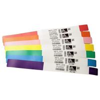 Zebra Z-Band Fun - Gelb - 25.4 x 254 mm 2100 Stck. (6 Rolle(n)