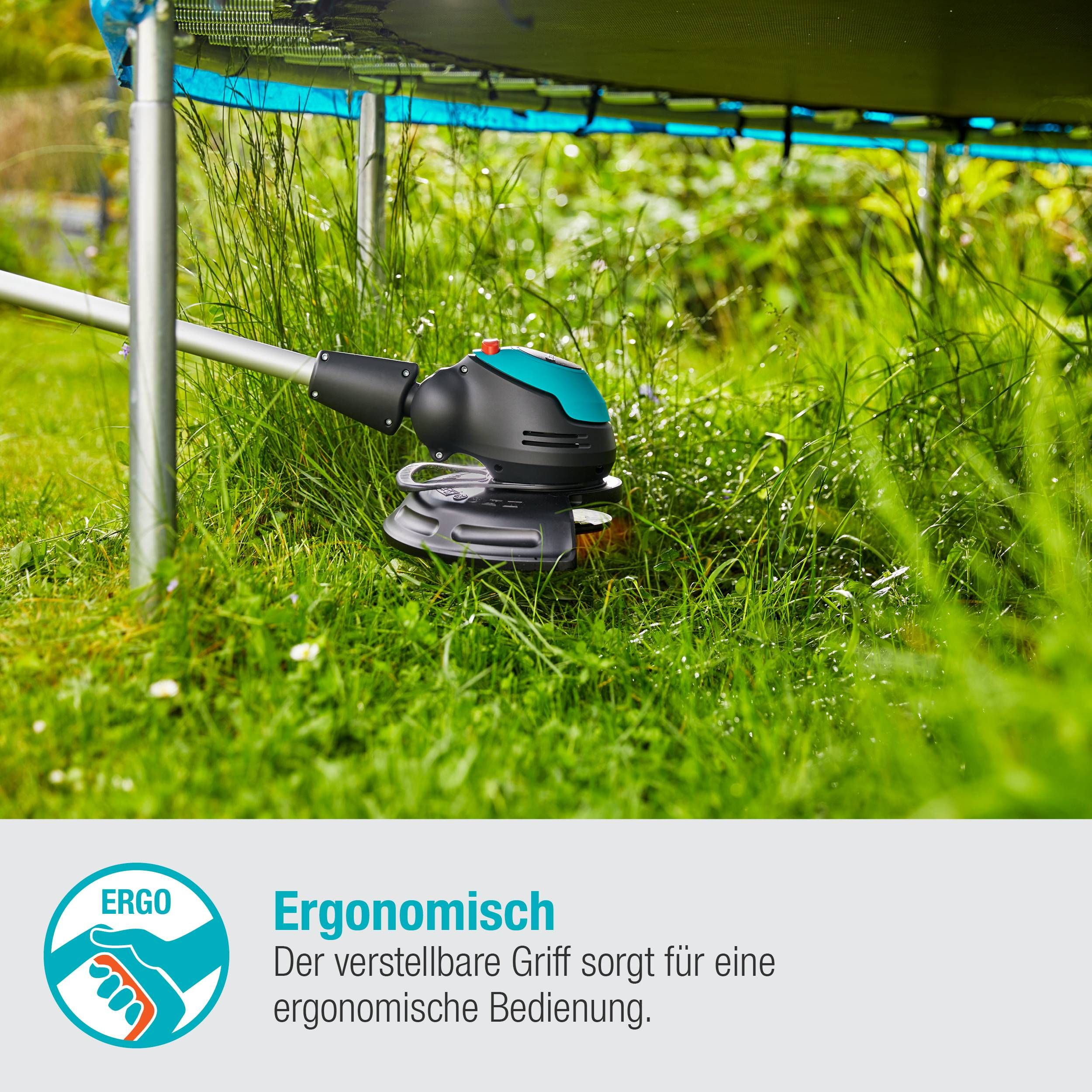 Gardena Akku-Trimmer EasyCut 23/18V P4A Ready-To-Use Set