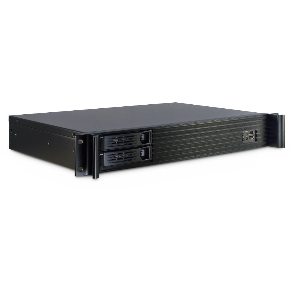 Inter-Tech 1.5U-1528L - Rack-Montage - 1.5U - Mini-ITX - Hot-Swap - ohne Netzteil (FlexATX)