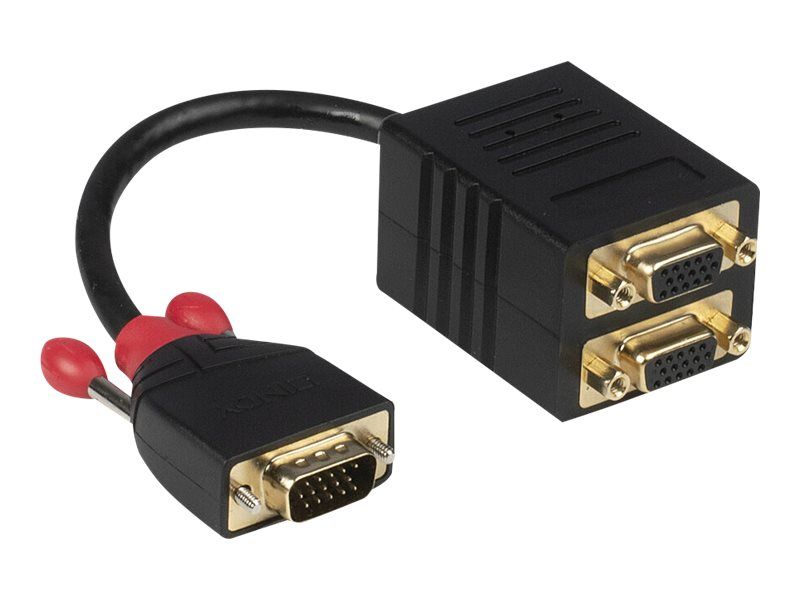 Lindy VGA-Splitter - HD-15 (VGA) (M) zu HD-15 (VGA)