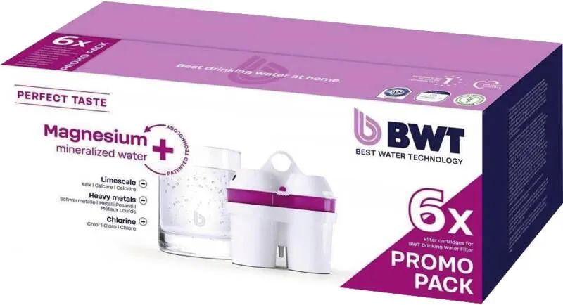 BWT Best Water Technology Magnesium Mineralized Water 6er