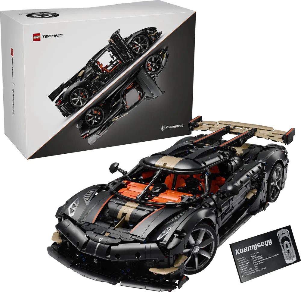 LEGO Spielwaren GmbH Technic Koenigsegg Sadairs Spear Hyperca