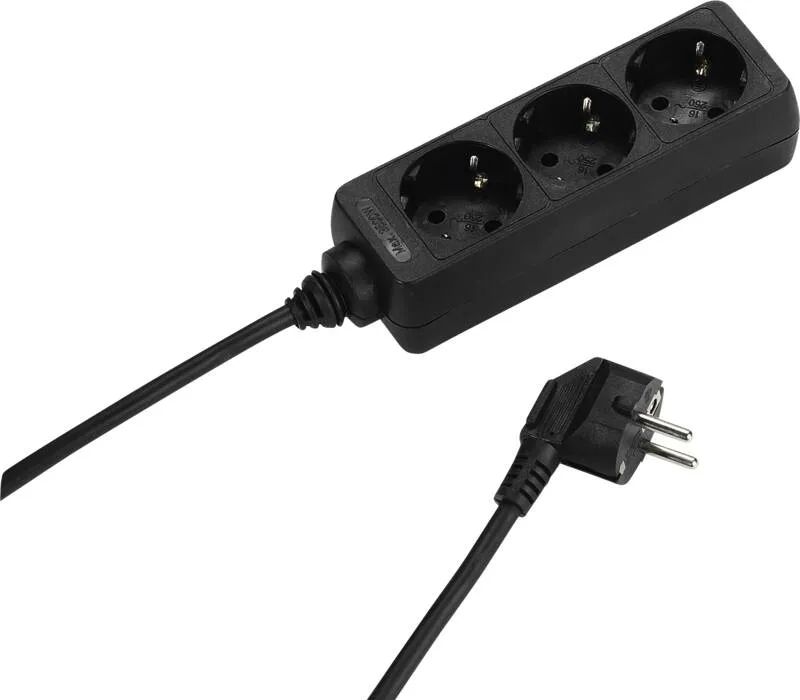 Vivanco 3-fach Steckdosenleiste, 1.5mm², 1.40m