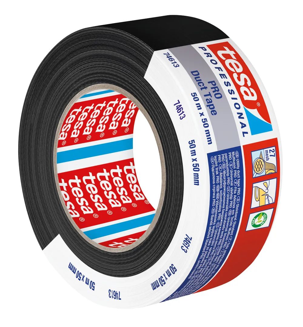 Tesa PRO 74613 Duct Tape schwarz