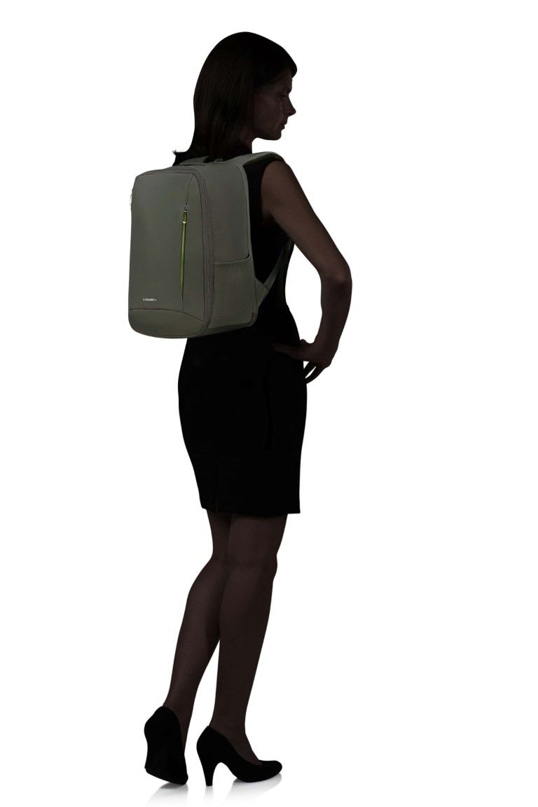 SAMSONITE GUARDIT CLASSY BP UNDERSEATER S, gunmetal green