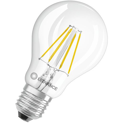 Ledvance LEDLAMPE 4W E27 827 470LM KLAR / LEDVAN PERFORM CL A40 FILA 4099854069697