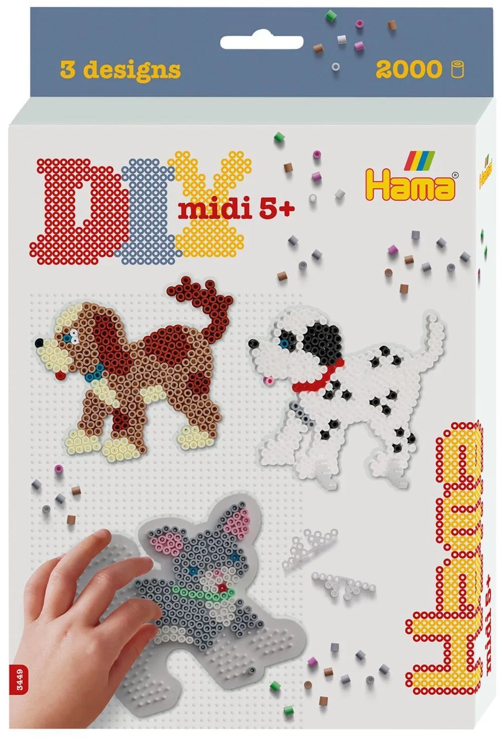 Malte Haaning Plastic A/S HAMA Geschenkp. Hund und Katze 2000 St.