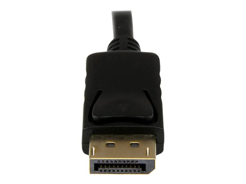 StarTech.com DisplayPort auf DVI Kabel 1,8m - Stecker/Stecker - DP zu DVI Adapter/ Konverter - 1920x1200 / 1080p - Schwarz - Videokabel - DisplayPort (M)
