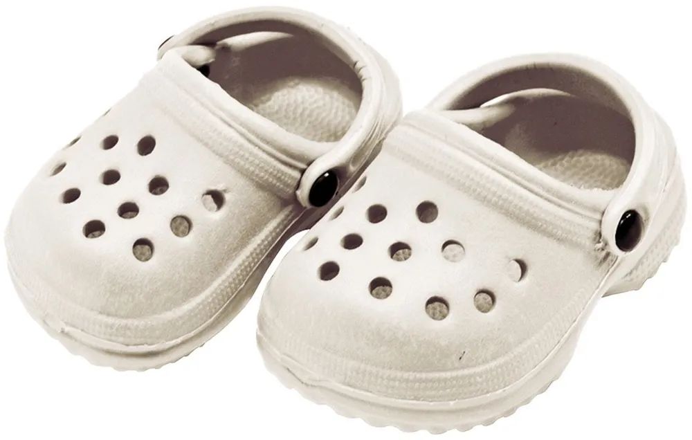 Heless GmbH Puppen-Clogs, beige groß, Gr. 38-45 cm