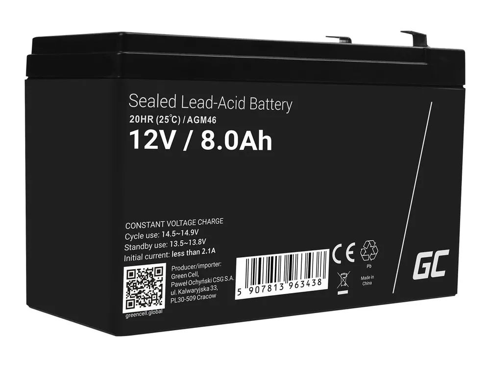 Green Cell USV-Akku - 1 x Batterie - Bleisäure