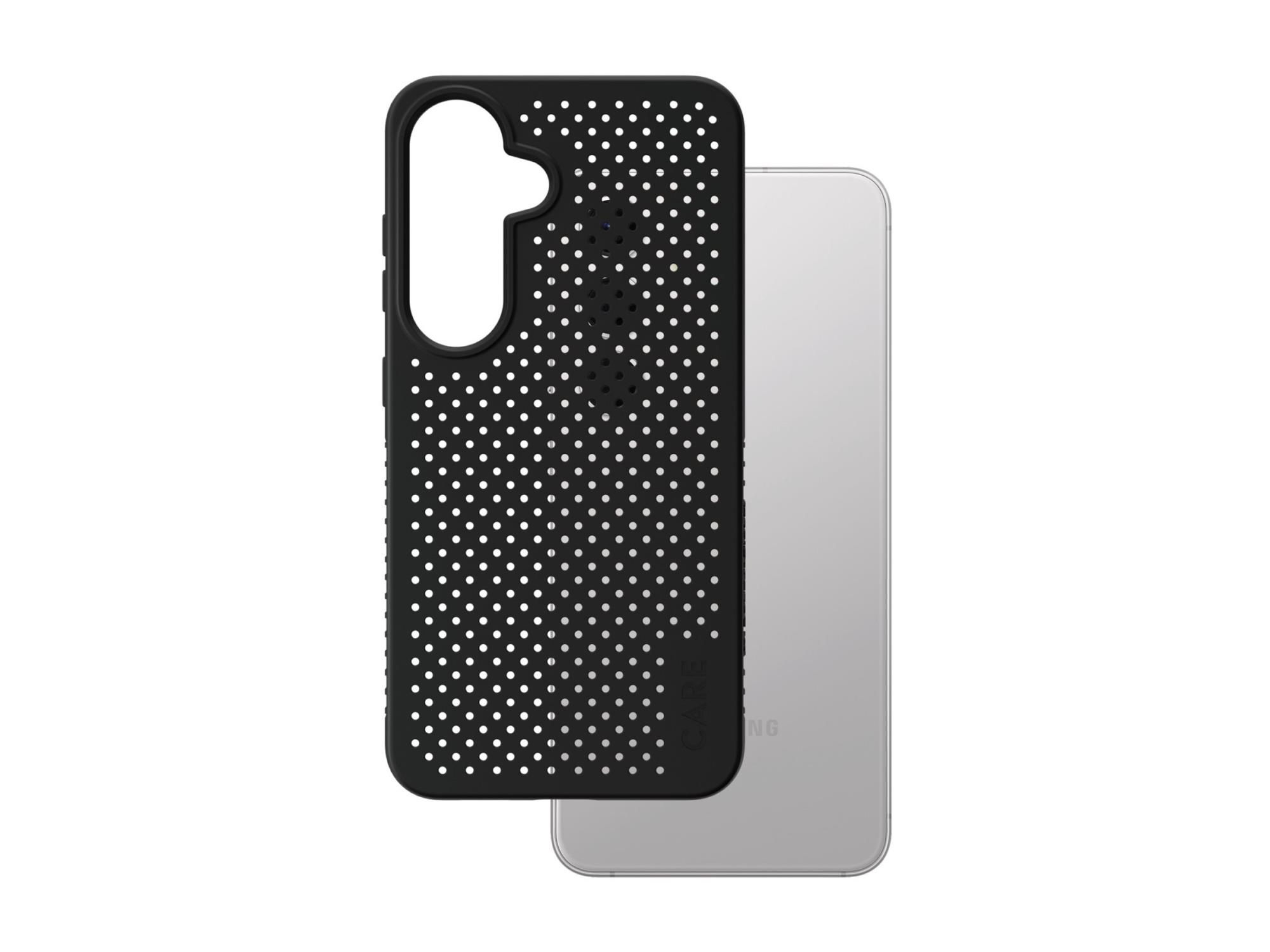 PanzerGlass CARE by PanzerGlass Heat Beat - Hintere Abdeckung für Mobiltelefon - Qi - 100 % recyceltes Polycarbonat, 100 % recyceltes thermoplastisches Polyurethan (TPU)