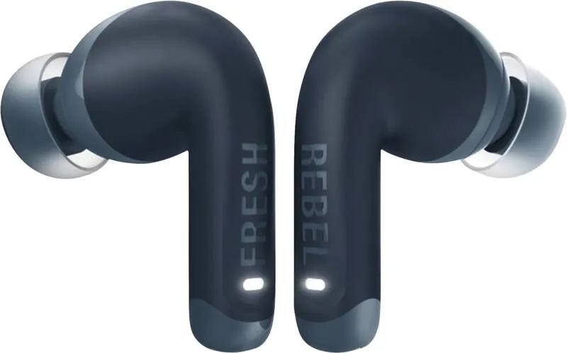 Fresh 'n Rebel Bluetooth®-Ohrhörer "Twins Fuse 2", TWS ANC mit My Sound App, Steel Blue