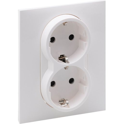 Legrand 2F.SCHUKO-STECKDOSE,STECKKLEMM / LEGRAN 765125 SEANO 765125