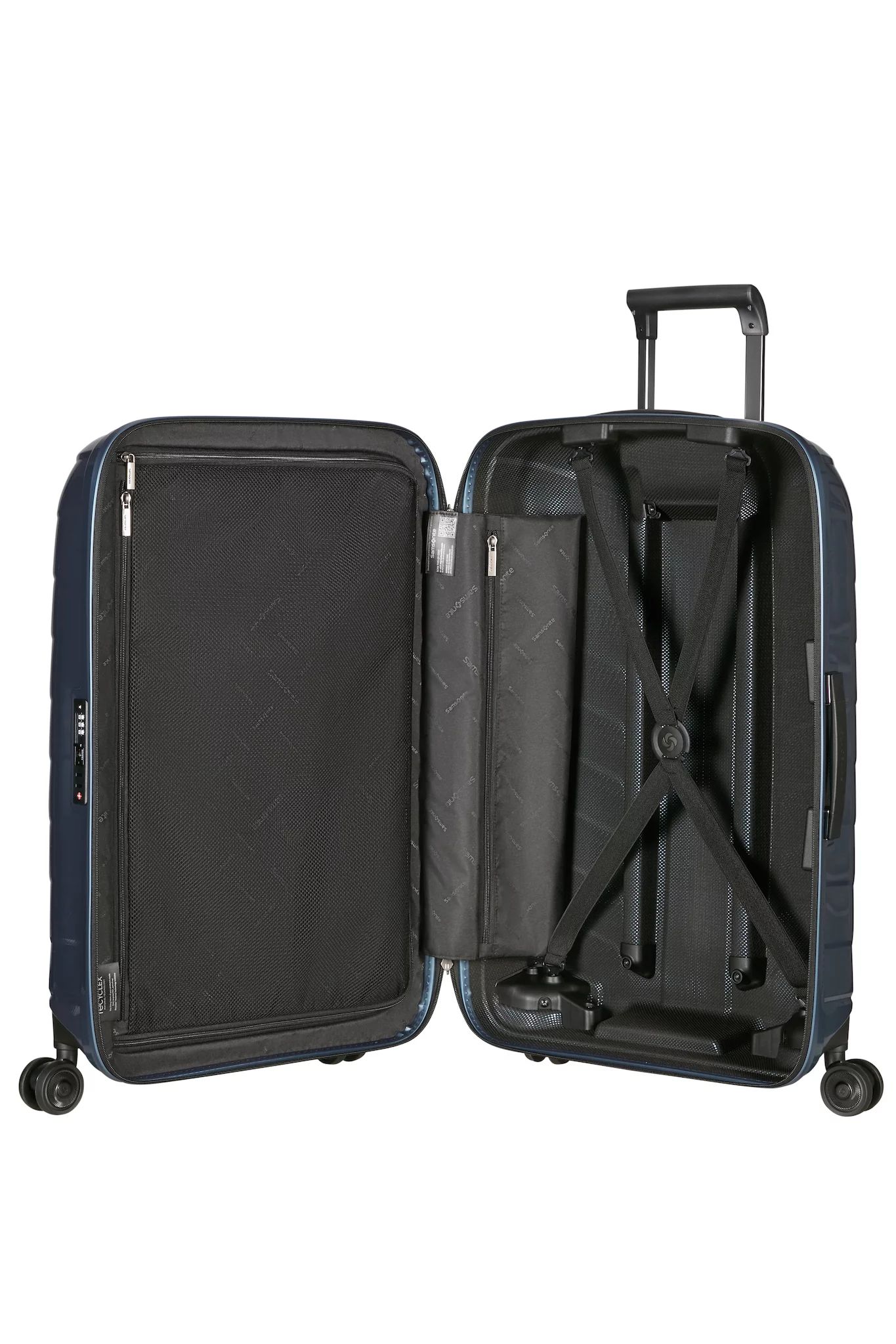 SAMSONITE ATTRIX SPINNER 69 / 25, STEEL BLUE