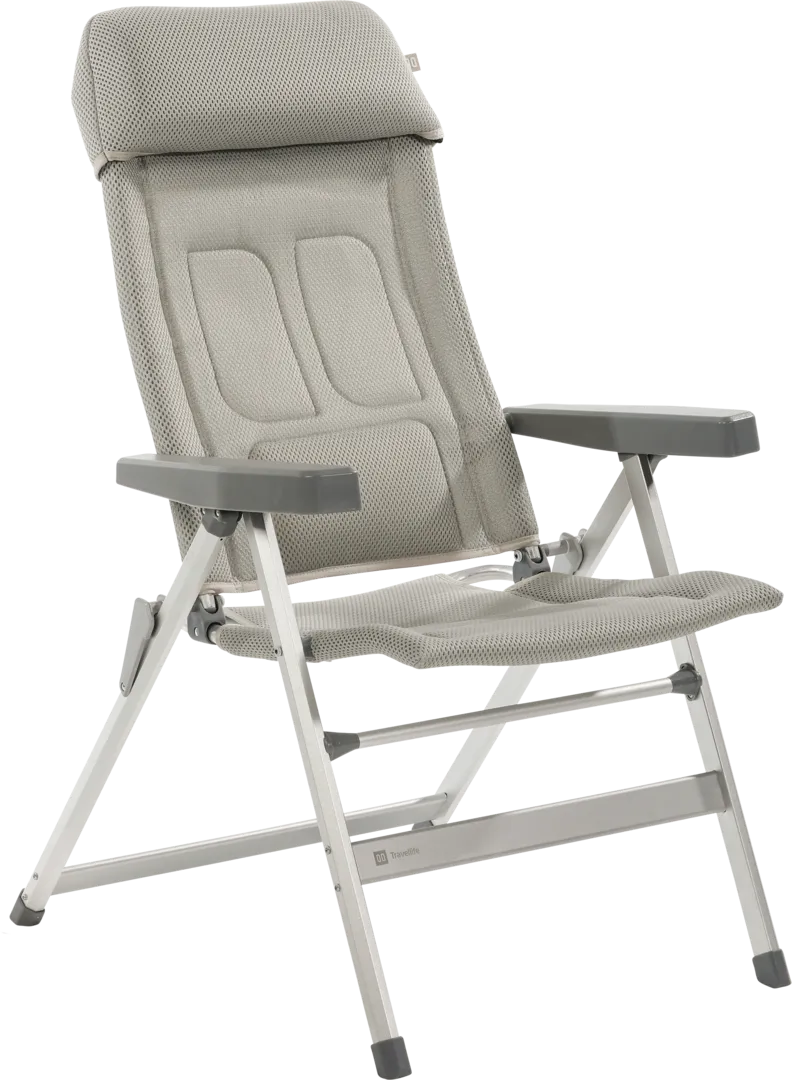 CAMPING-PROFI GmbH Klappsessel LUCCA COMFORT Cool Grey (A)