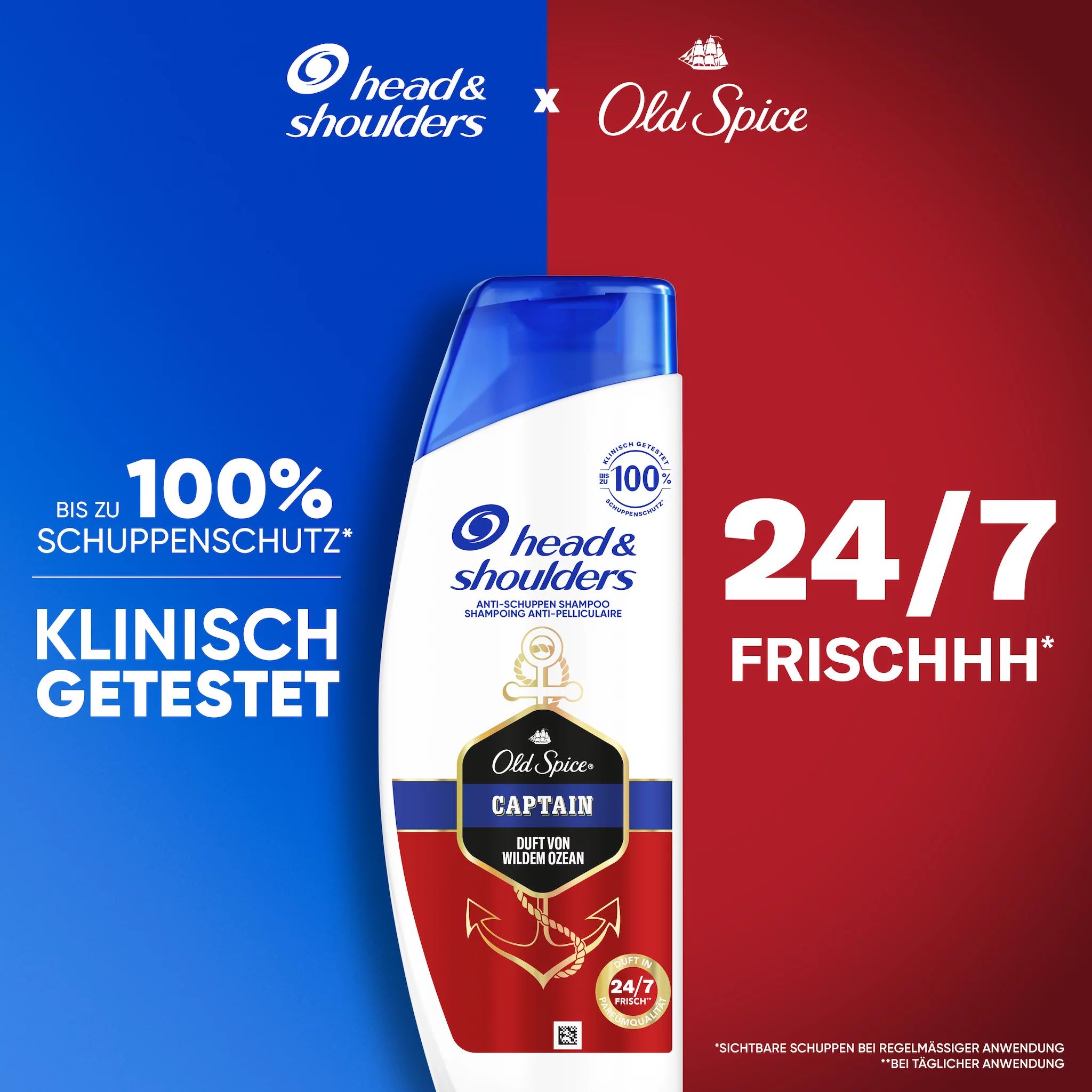 Head & Shoulders Anti-Schuppen Shampoo x Old Spice Captain