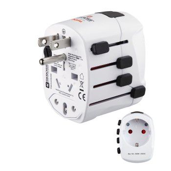 Hama Weltreisestecker "World Travel Pro", 3-polig