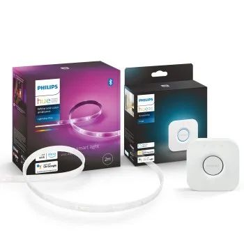 Philips Hue Bundle: LED-Lightstrip "White & Color Ambiance" + Bridge