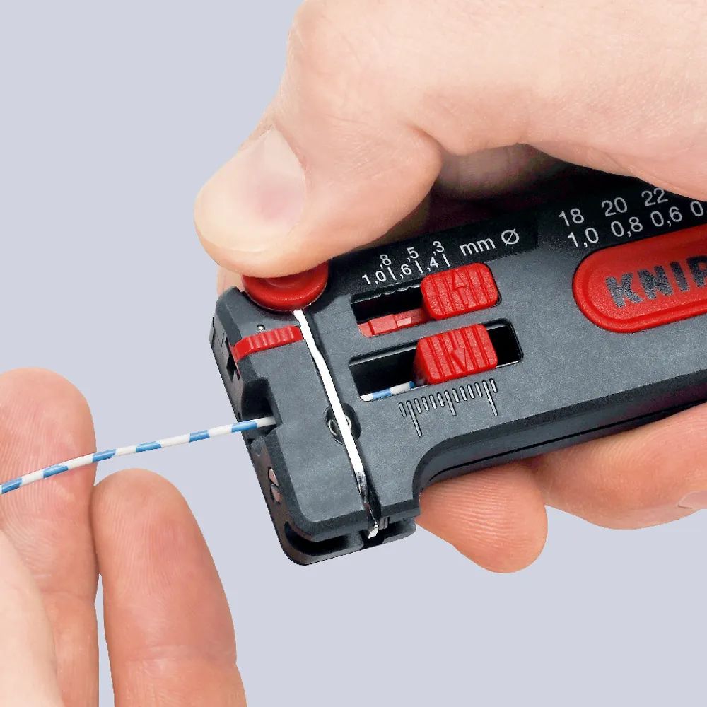 KNIPEX Mini-Abisolierwerkzeug 100 mm