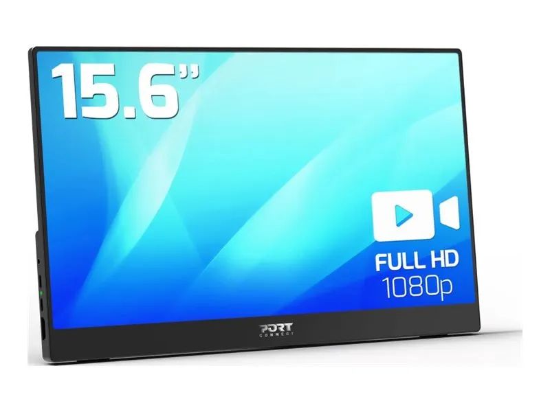 PORT Designs PORT Connect - LCD-Monitor - 39.6 cm (15.6") - tragbar - 1920 x 1080 Full HD (1080p)