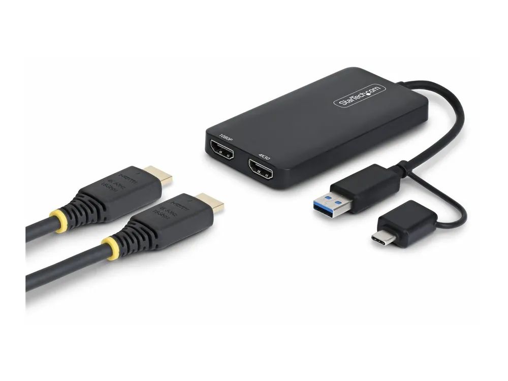 StarTech.com Startech - Videoadapter - USB Typ A, USB-C männlich