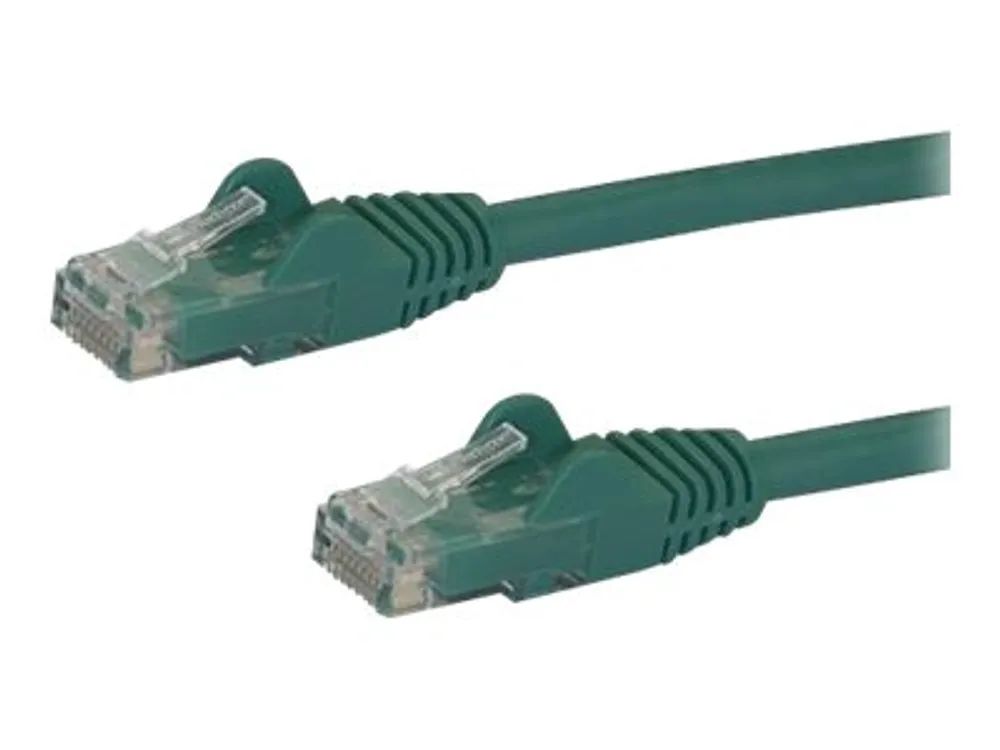 StarTech.com 1m Cat6 Gigabit UTP Patchkabel Snagless - Cat.6 RJ45 Netzwerkkabel mit Schutzmanschette - Grün - St/St - Patch-Kabel - RJ-45 (M)
