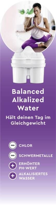 BWT Best Water Technology BWT Wasserfilterkartusche 3 longlife Balanced Alkalized