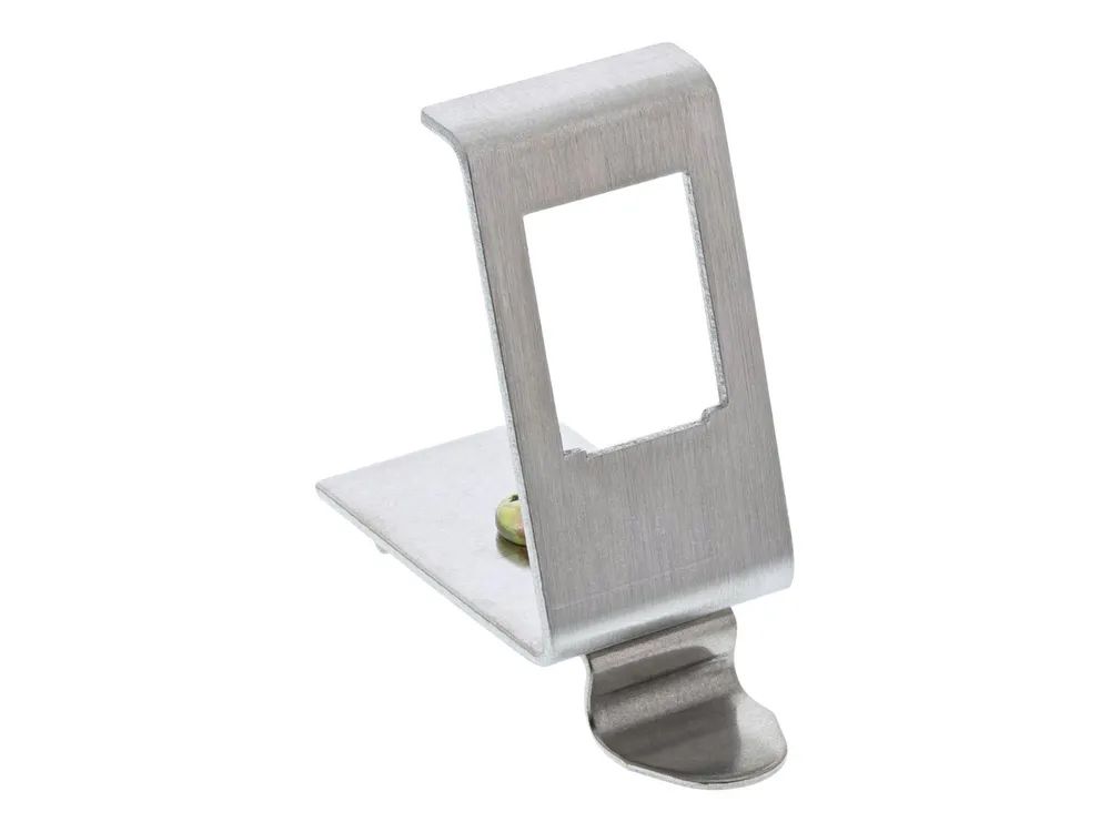 InLine Keystone SNAP-In Metall-Modulhalter - 1-fach für Hutschiene