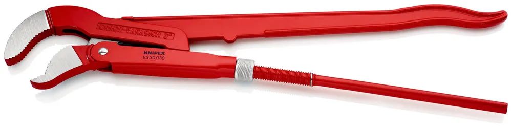 KNIPEX Rohrzange S-Maul rot pulverbeschichtet 680 mm