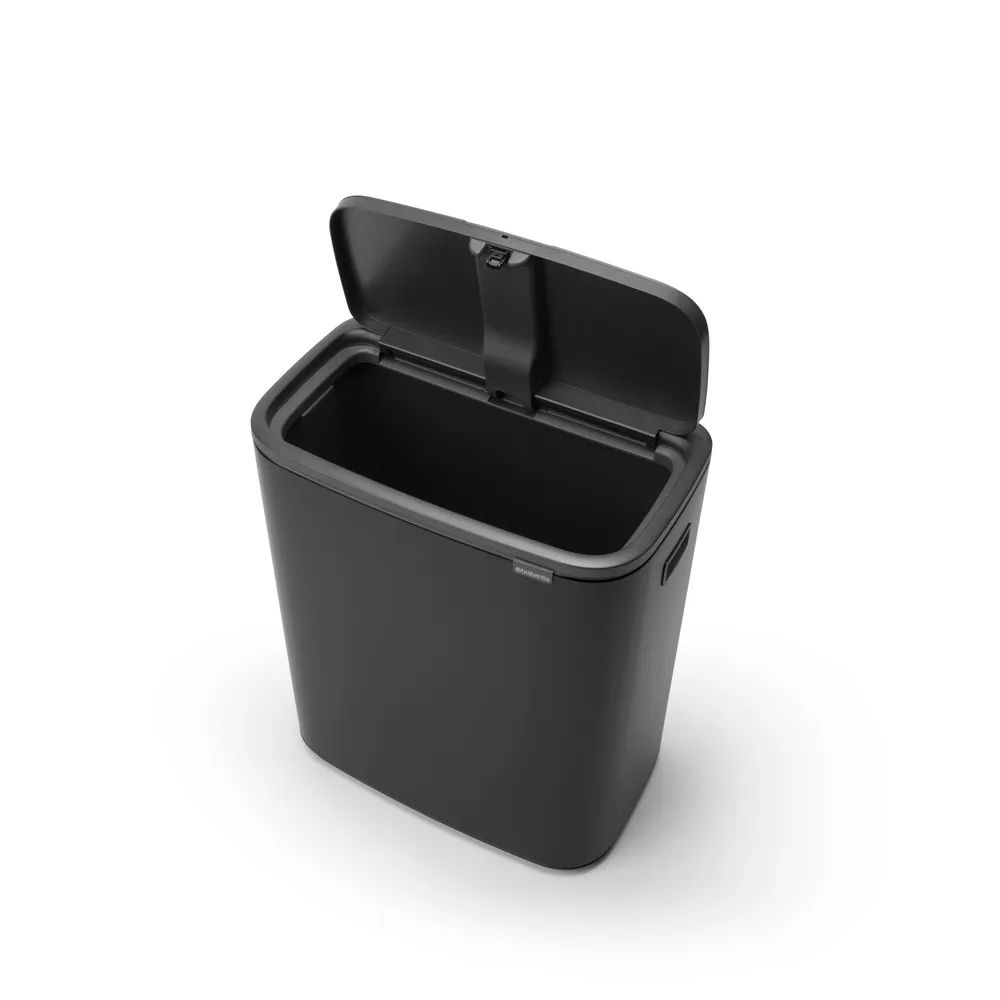 Brabantia Bo Touch Bin, 60L - Matt Black