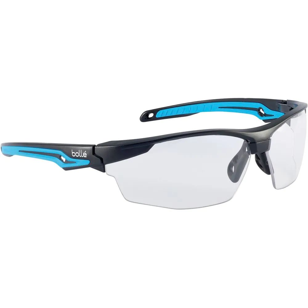 BOLLÉ Schutzbrille Tryon Sichtscheibe klar, Rahmen Schwarz/Blau
