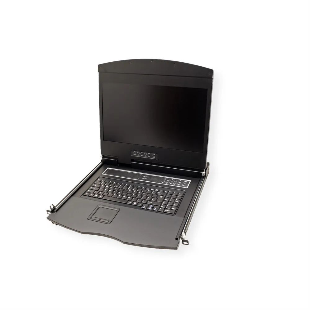 VALUE 19-Zoll-KVM-Konsole, 48 cm (19") TFT (16:9), VGA, USB, UK-Layout