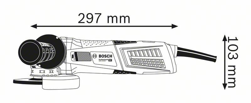 Bosch Professional GWX 13-125 S