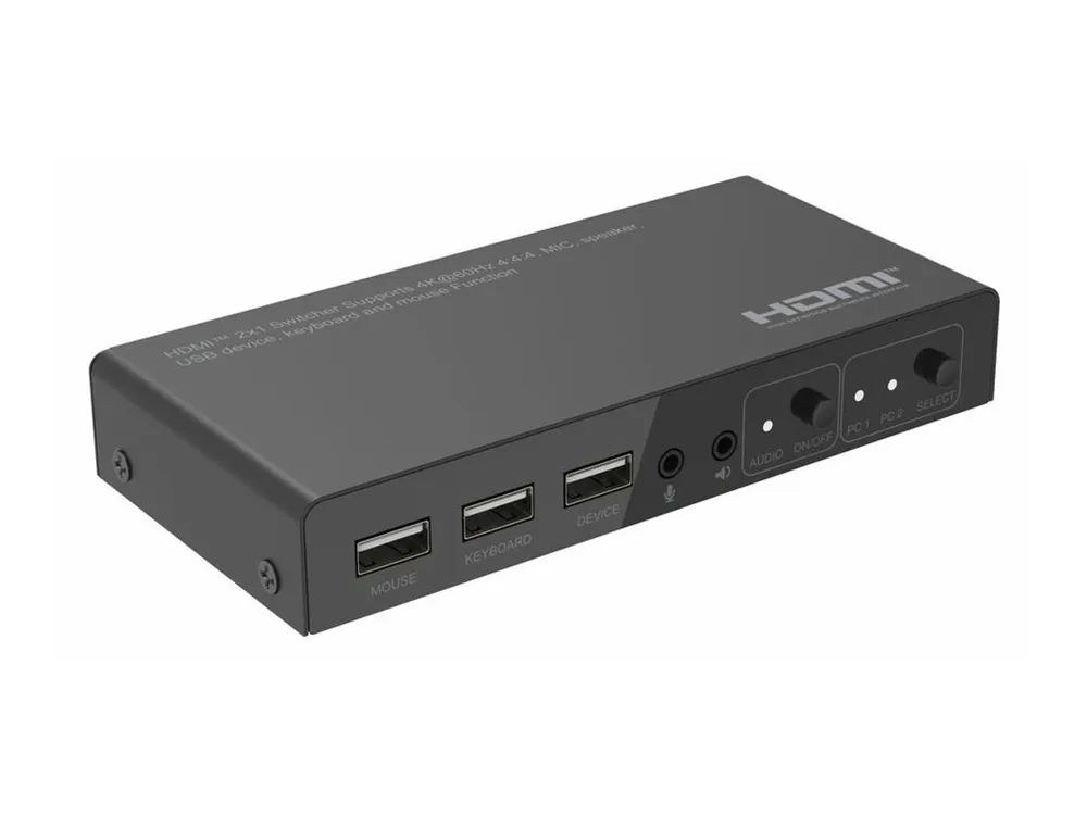 MicroConnect KVM / Video / Audio Switch - 2